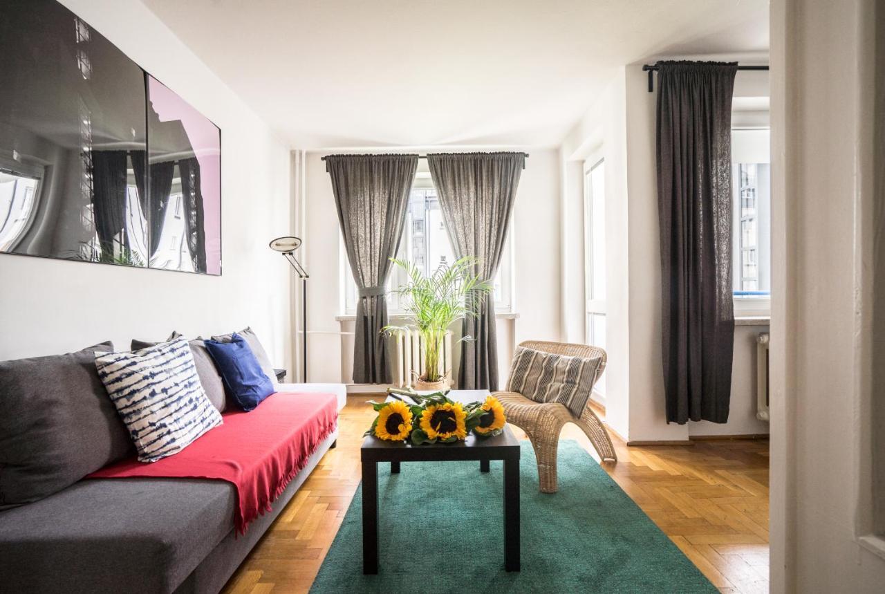 Oomph Warsaw Central 3-Bedroom Flat Exterior foto